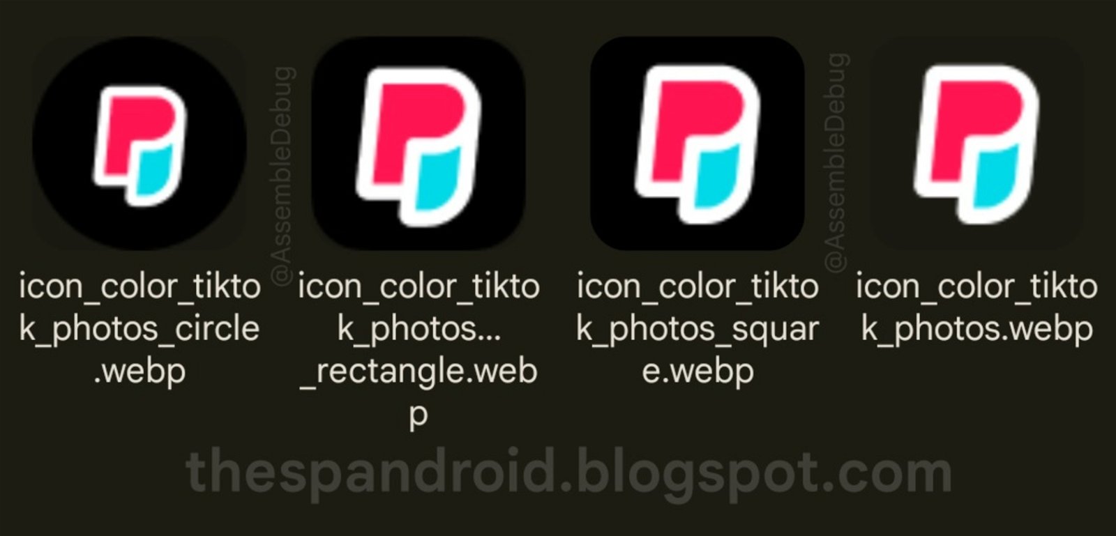 Iconos de TikTok Photos