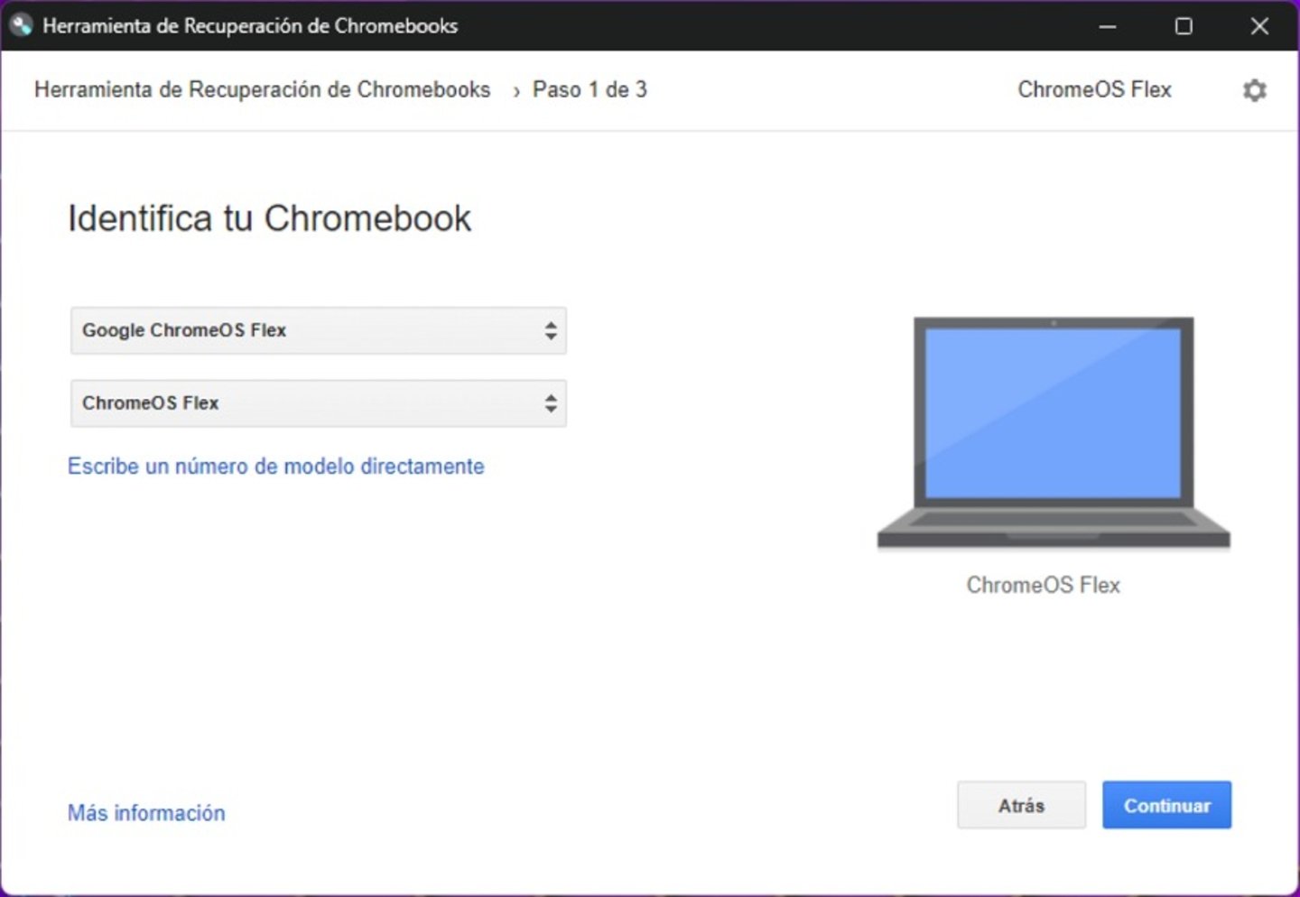Instalar ChromeOS Flex