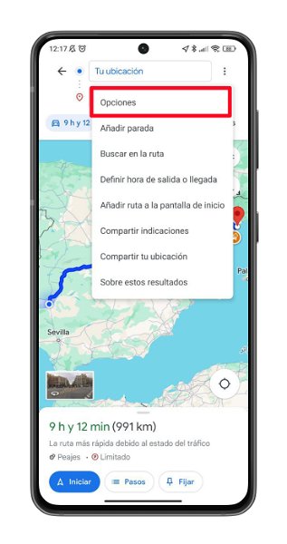 Cómo ahorrar dinero evitando los peajes en tus rutas con Google Maps
