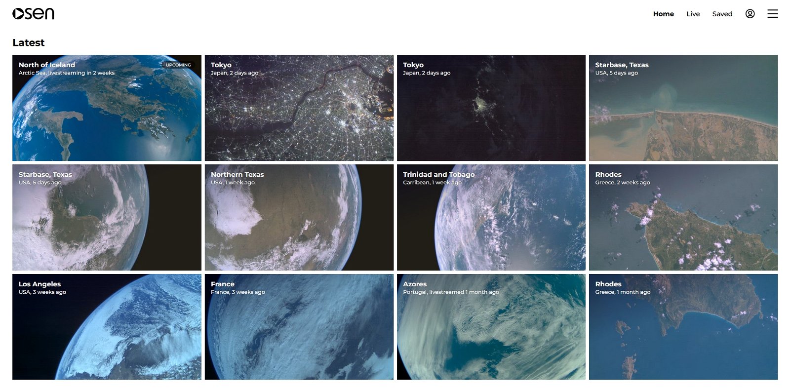 Una empresa ha enviado 3 cámaras al espacio: ya puedes ver imágenes de la Tierra en streaming