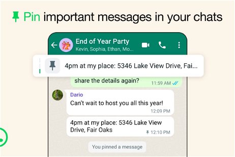 Oficial: WhatsApp ya te deja fijar hasta tres chats importantes en tu bandeja de entrada