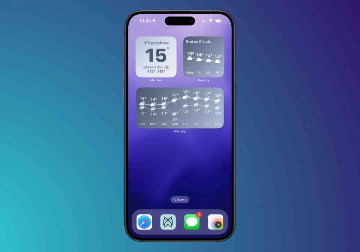 Mercury Weather es la primera app del tiempo que ha captado mi atención ...