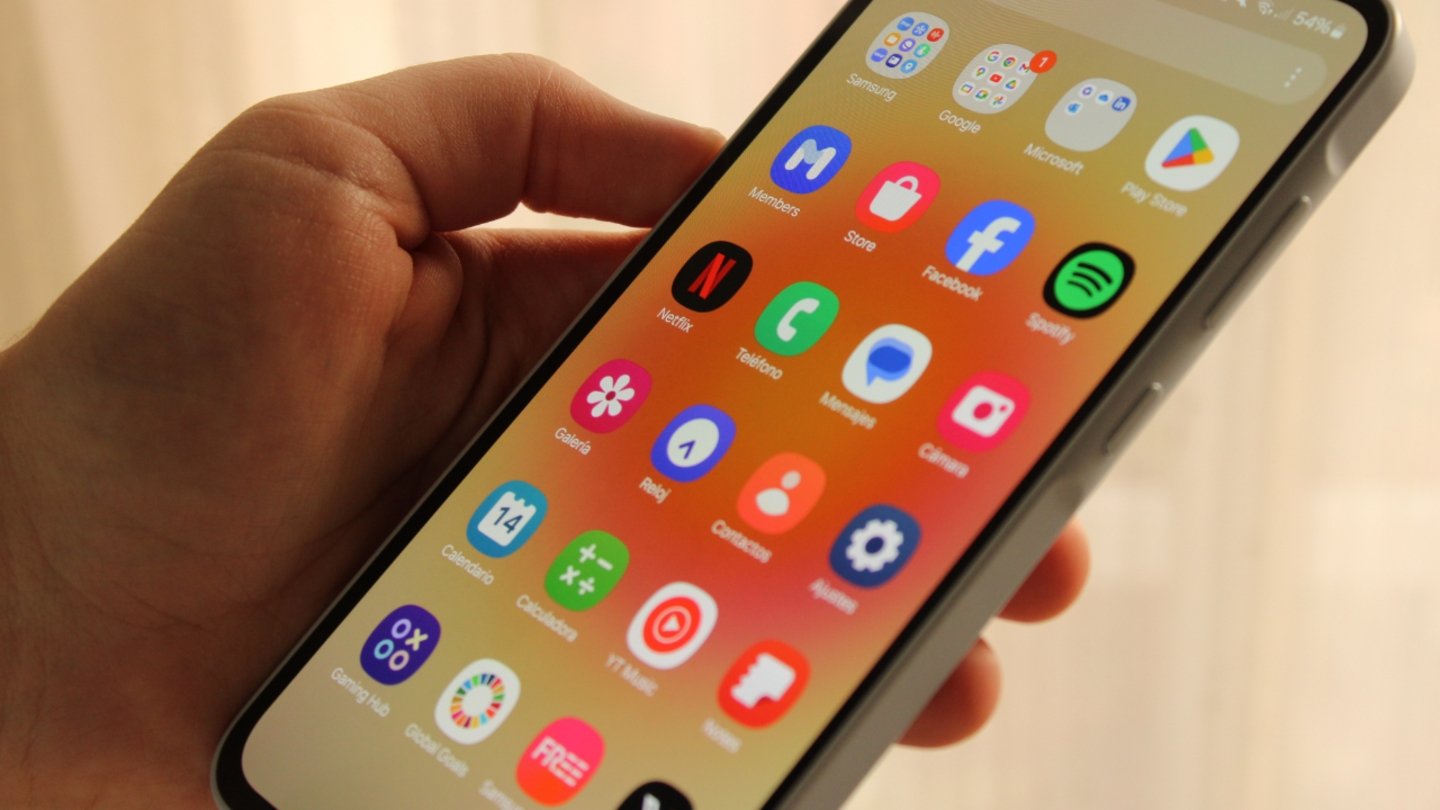 Apps en el Samsung Galaxy A35