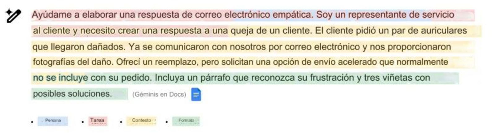 Consejos Gemini Google en español