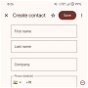 La app Contactos de Google rediseña su interfaz para facilitarte la tarea de añadir un nuevo contacto