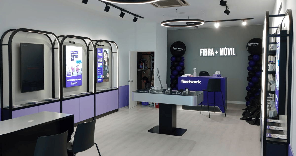 Finetwork ofrece fibra de 600 Mb, dos líneas móviles 5G de 30 GB y televisión con fútbol por menos de 26 euros