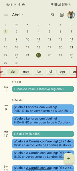 El Calendario de Google se actualiza con una función que te facilitará la tarea de crear eventos futuros