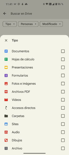 La nueva función de Google Drive para Android te permitirá encontrar archivos más rápidamente