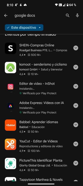 La Google Play Store se actualiza con una función que llevábamos tiempo esperando