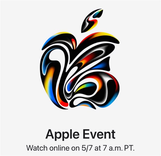 Logo de Apple de diferentes colores
