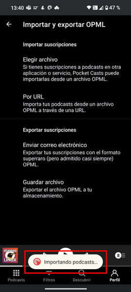 Cómo exportar todos tus podcasts de Google Podcasts a YouTube Music o a cualquier otra plataforma