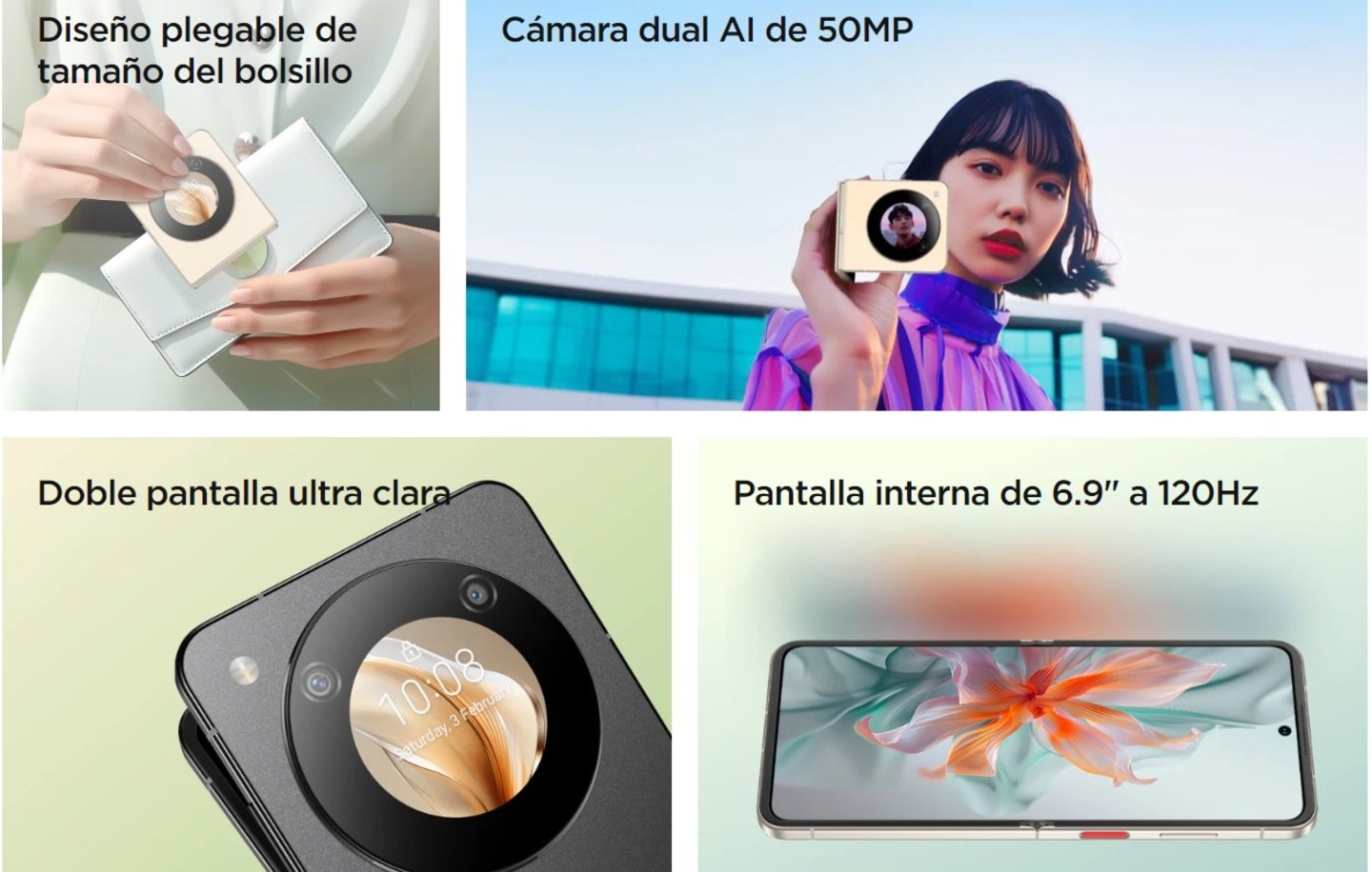 El Nubia Z Flip 5G llega a España: precio y disponibilidad del primer plegable de la marca china