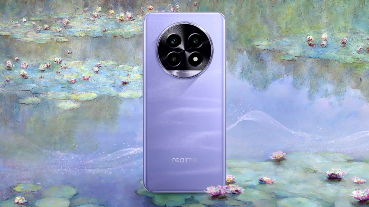 realme 13 Pro 5G en color violeta