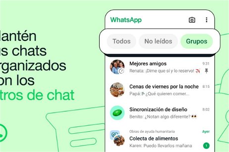 WhatsApp se actualiza con una función de lo más útil: llegan los filtros