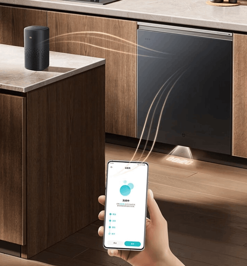 Lo último de Xiaomi es un lavavajillas inteligente con IA que detecta la suciedad y desinfecta los platos