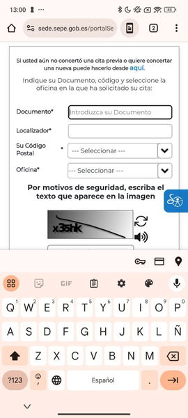 Cómo pedir cita en el SEPE por Internet y desde el móvil