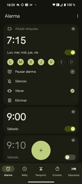 Como pausar una alarma en cualquier móvil Android