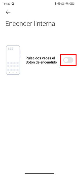 Con este sencillo truco puedes encender la linterna de tu Xiaomi sin desbloquear el móvil