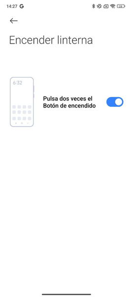 Con este sencillo truco puedes encender la linterna de tu Xiaomi sin desbloquear el móvil