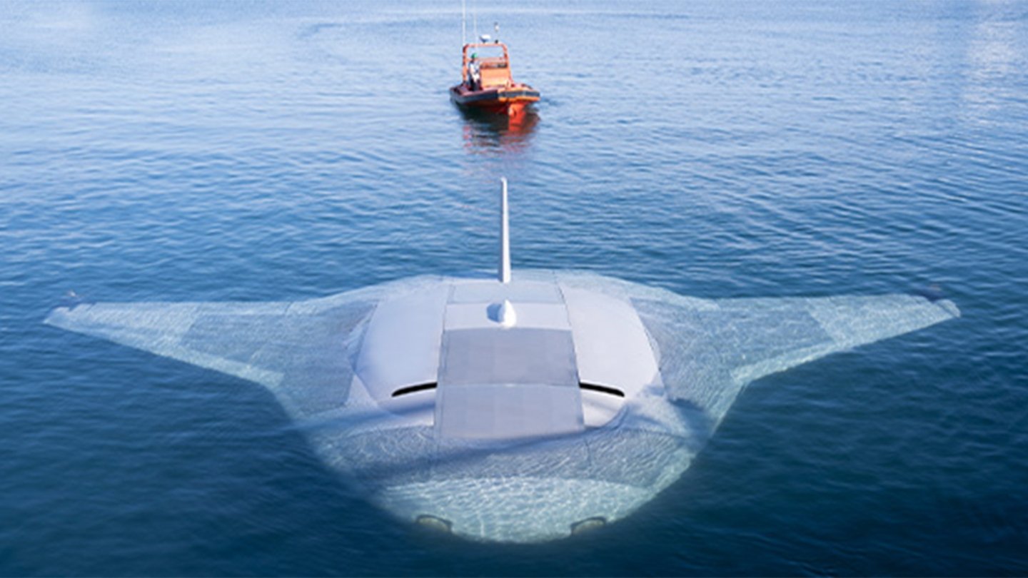 Estados Unidos quiere dominar los mares con este submarino que parece una mantarraya