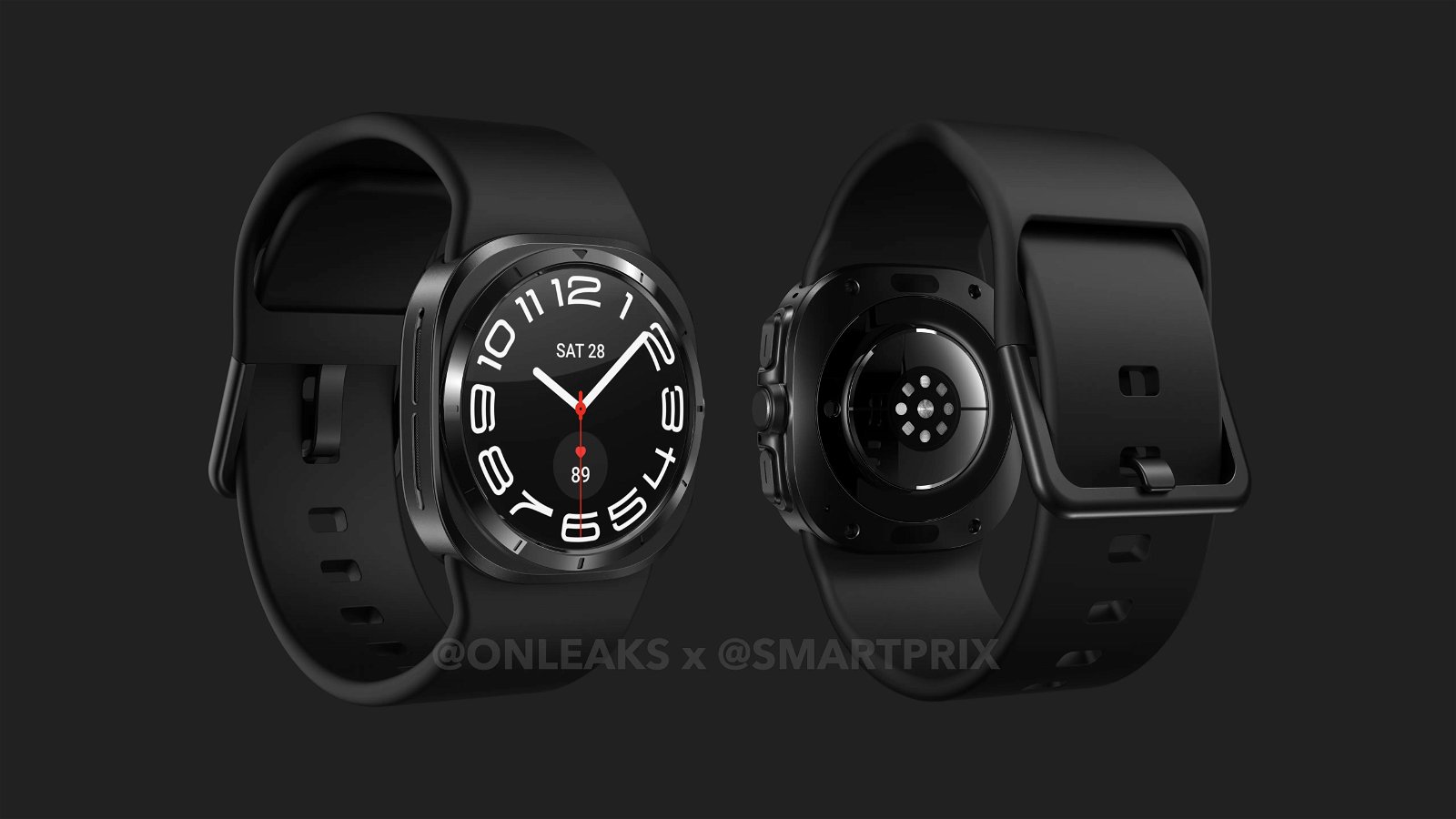 Render Samsung Galaxy Watch7 Ultra