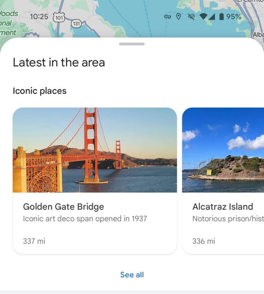 Google Maps rediseña su interfaz al más puro estilo de la app de mapas de Apple