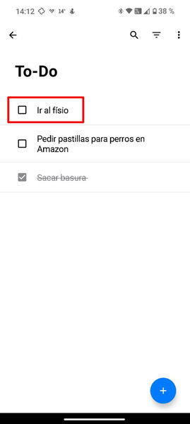 Si eres un fanático de las listas, esta aplicación Android es perfecta para ti