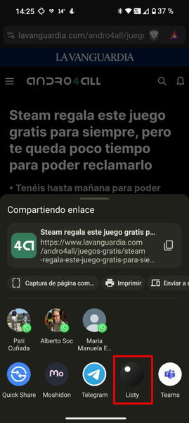 Si eres un fanático de las listas, esta aplicación Android es perfecta para ti