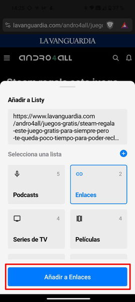 Si eres un fanático de las listas, esta aplicación Android es perfecta para ti