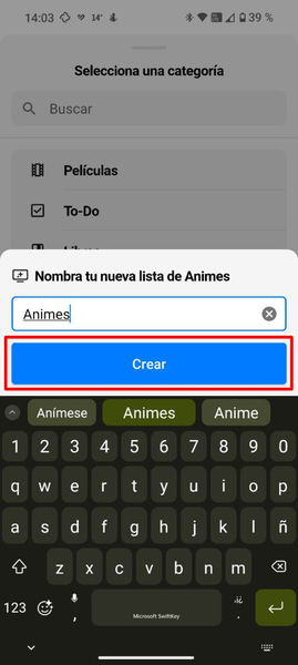 Si eres un fanático de las listas, esta aplicación Android es perfecta para ti