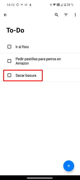 Si eres un fanático de las listas, esta aplicación Android es perfecta para ti