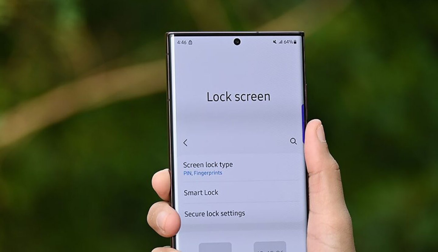 Poner un nuevo PIN en la pantalla de bloqueo de un móvil Samsung