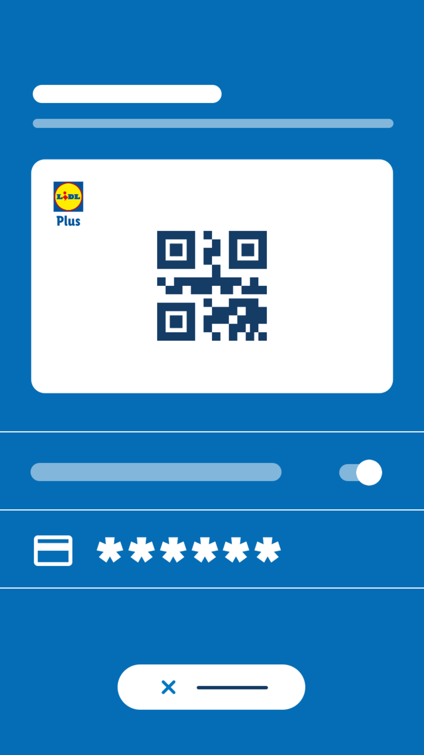 Código QR Lidl Plus