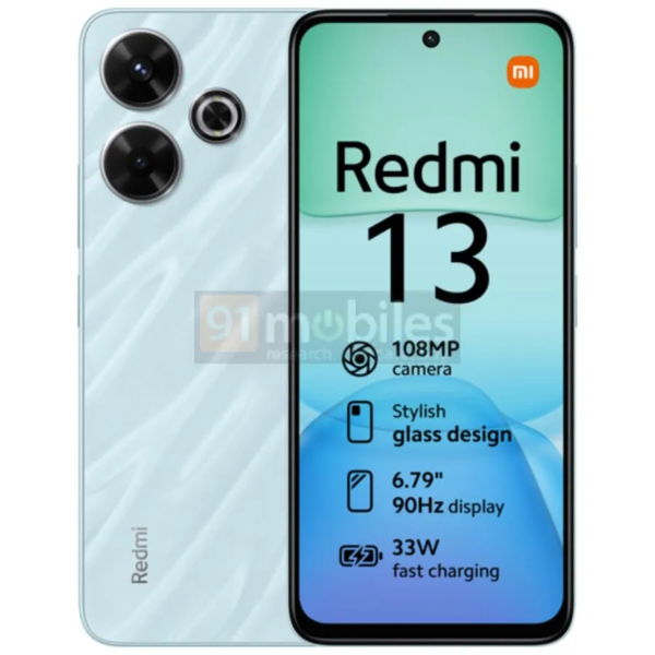 El Redmi 13 4G ya no tiene secretos: filtrados su diseño, sus características y sus precios en Europa