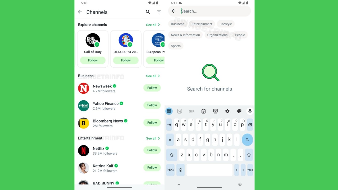 WhatsApp se actualiza con una función que te permitirá encontrar canales nuevos más fácilmente