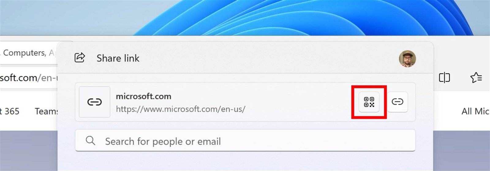 Windows 11 cambia por completo la forma que compartes enlaces