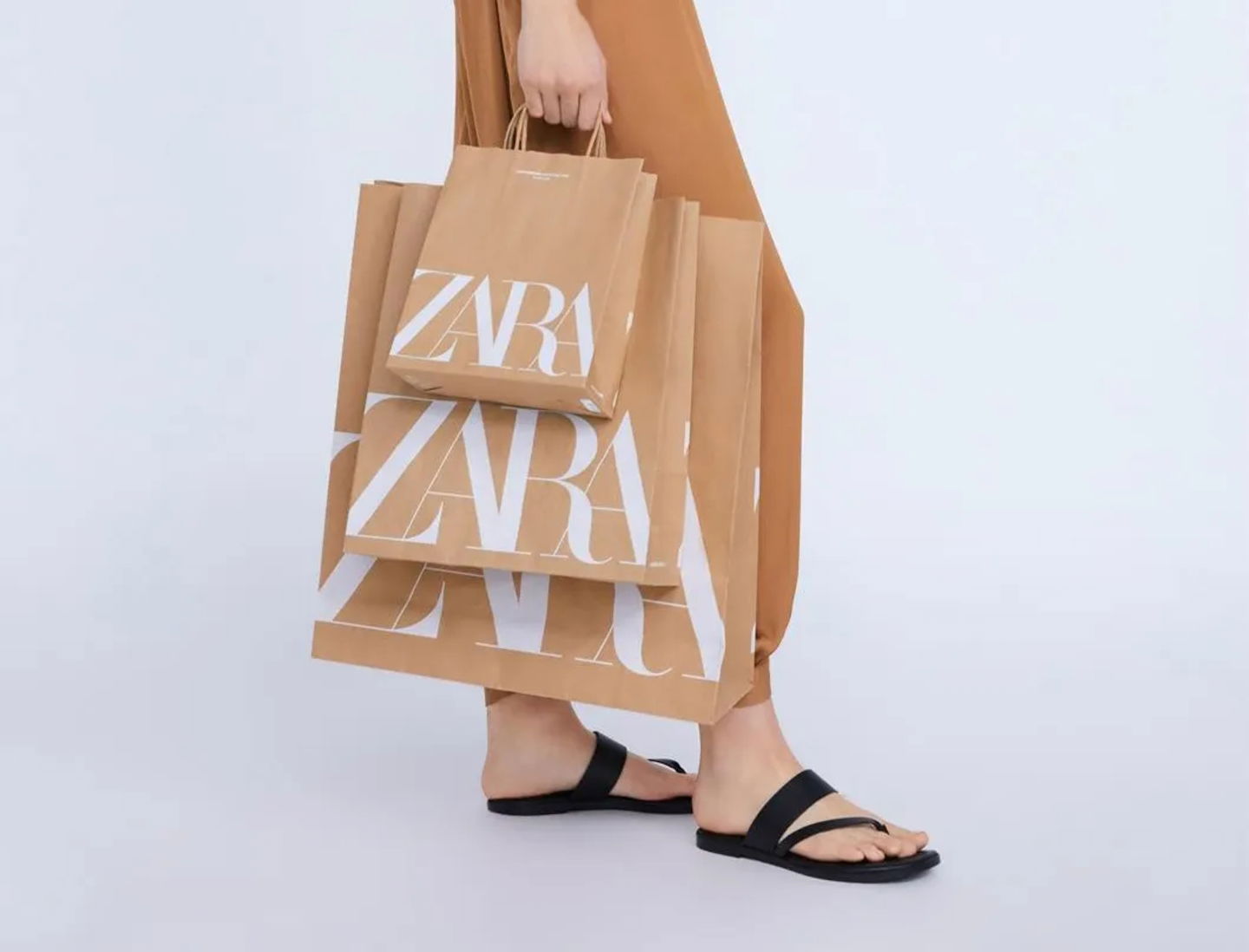 Bolsas de papel de Zara