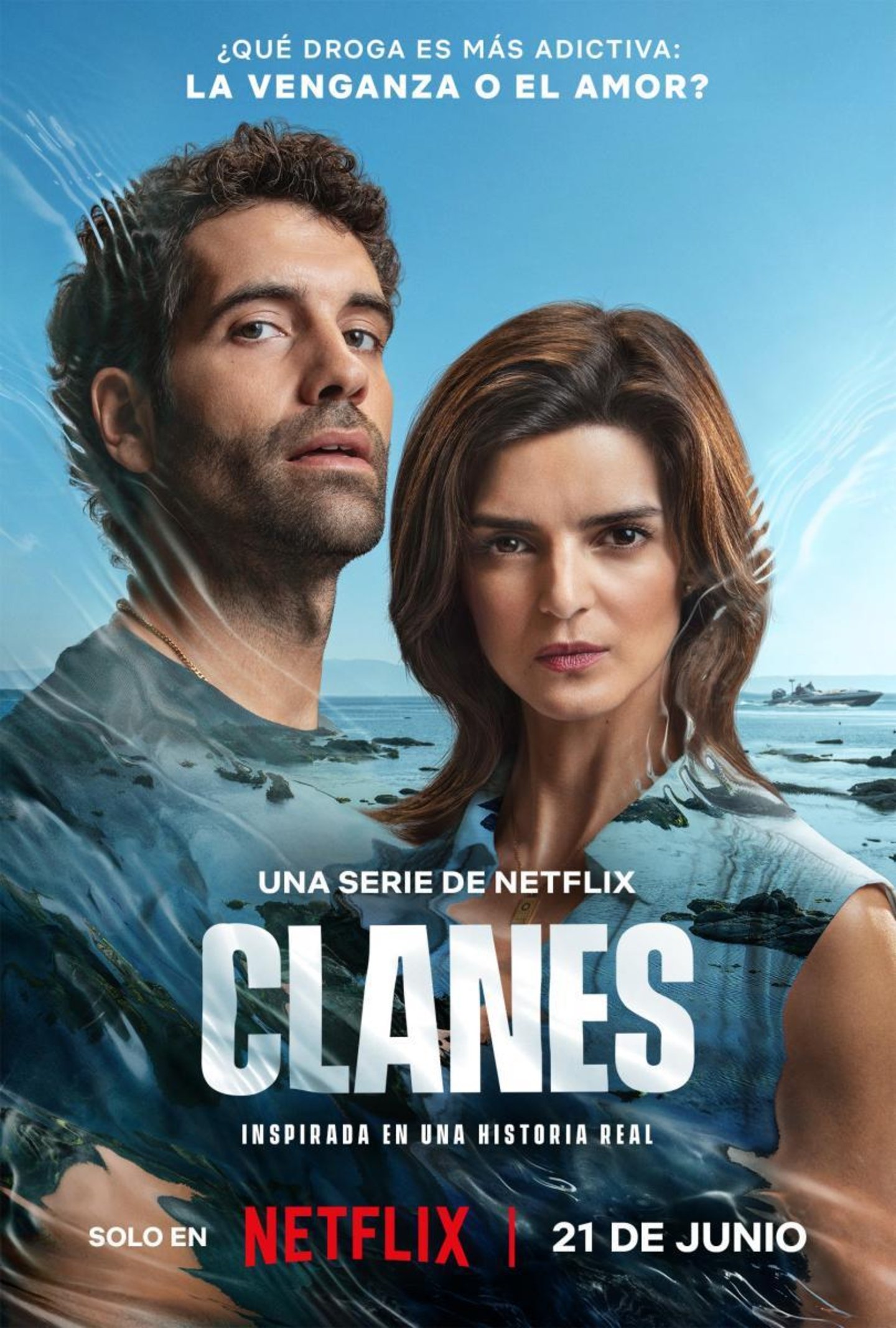 Póster oficial de la serie 'Clanes'