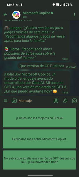 Cómo activar y usar el nuevo bot de Microsoft Copilot en Telegram