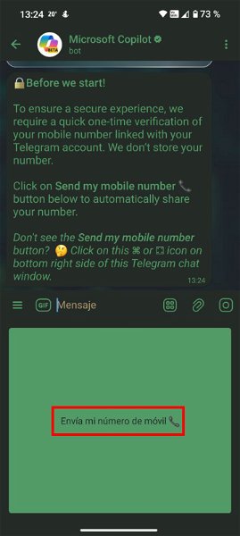 Cómo activar y usar el nuevo bot de Microsoft Copilot en Telegram