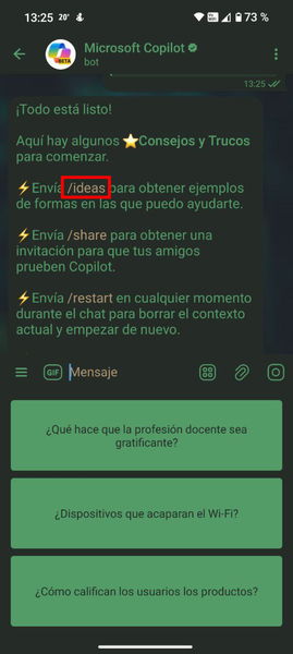 Cómo activar y usar el nuevo bot de Microsoft Copilot en Telegram