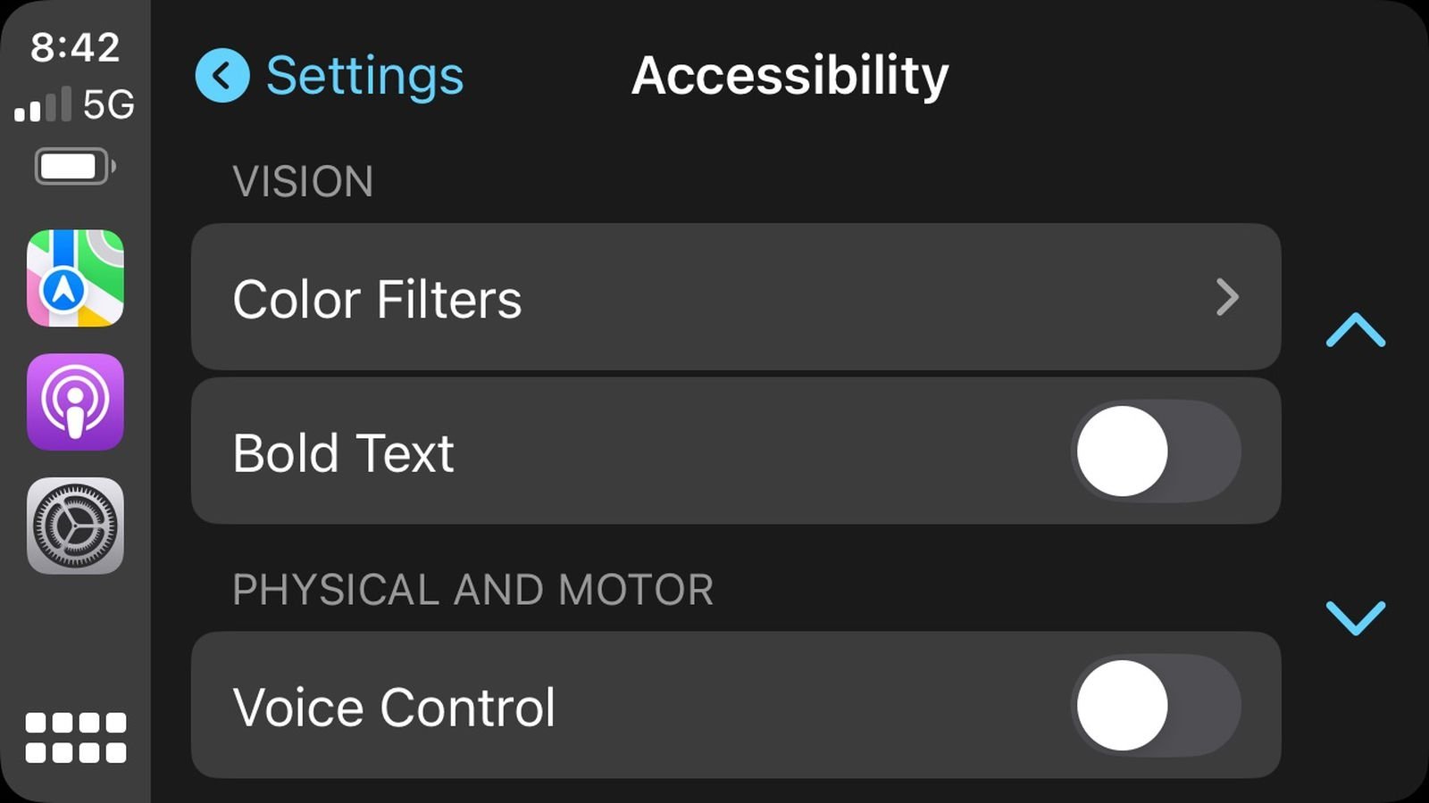 Control por voz iOS 18 CarPlay