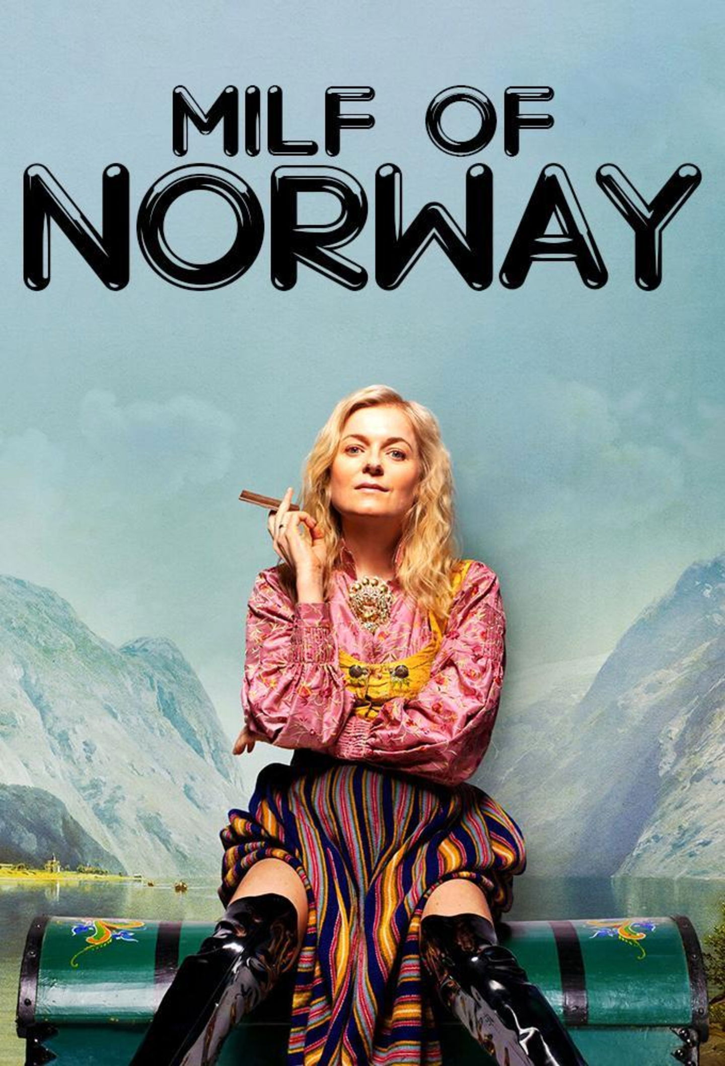 Póster oficial de la serie 'MILF de Noruega'