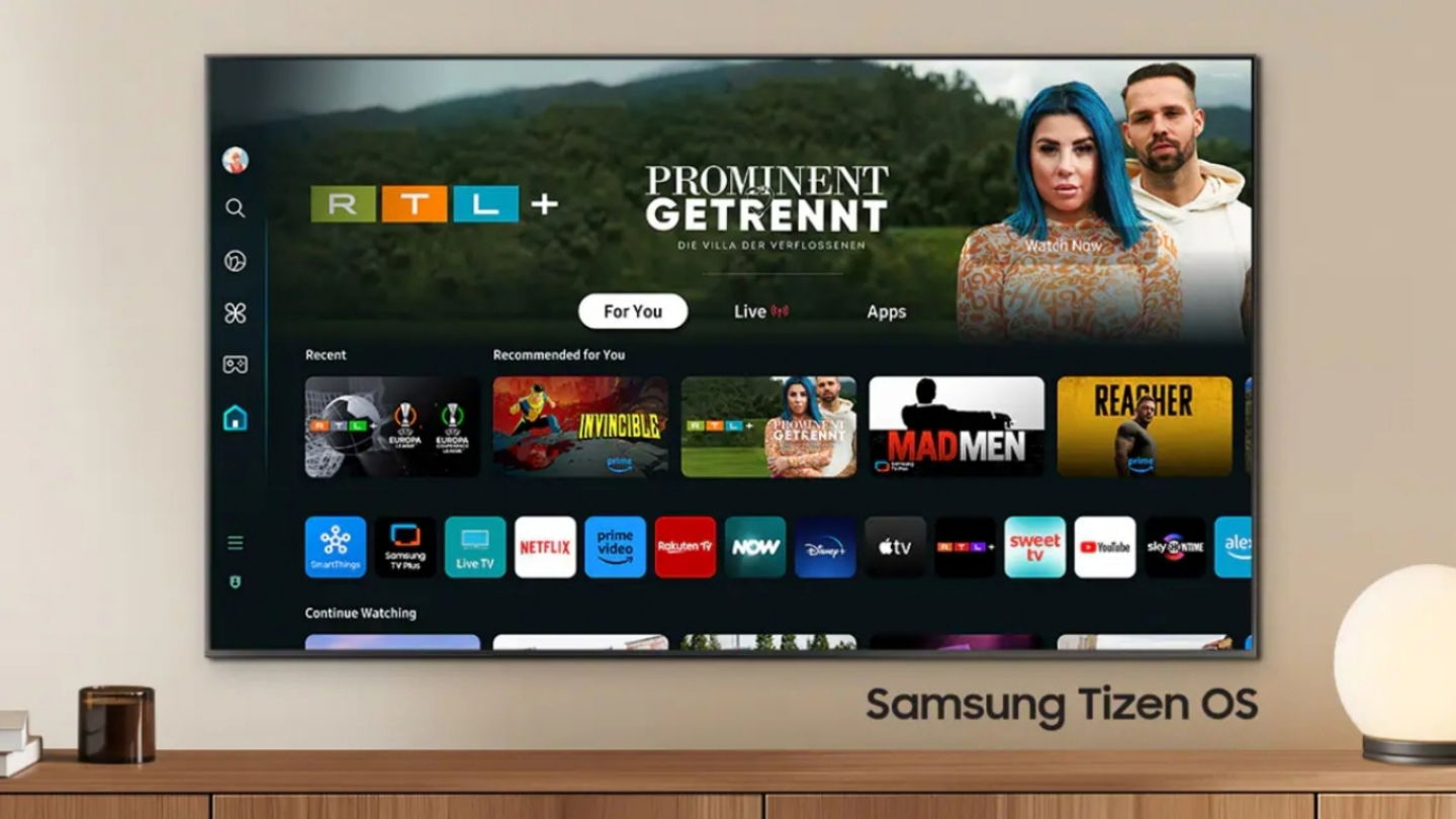 Samsung TV QN85D Tizen 2024