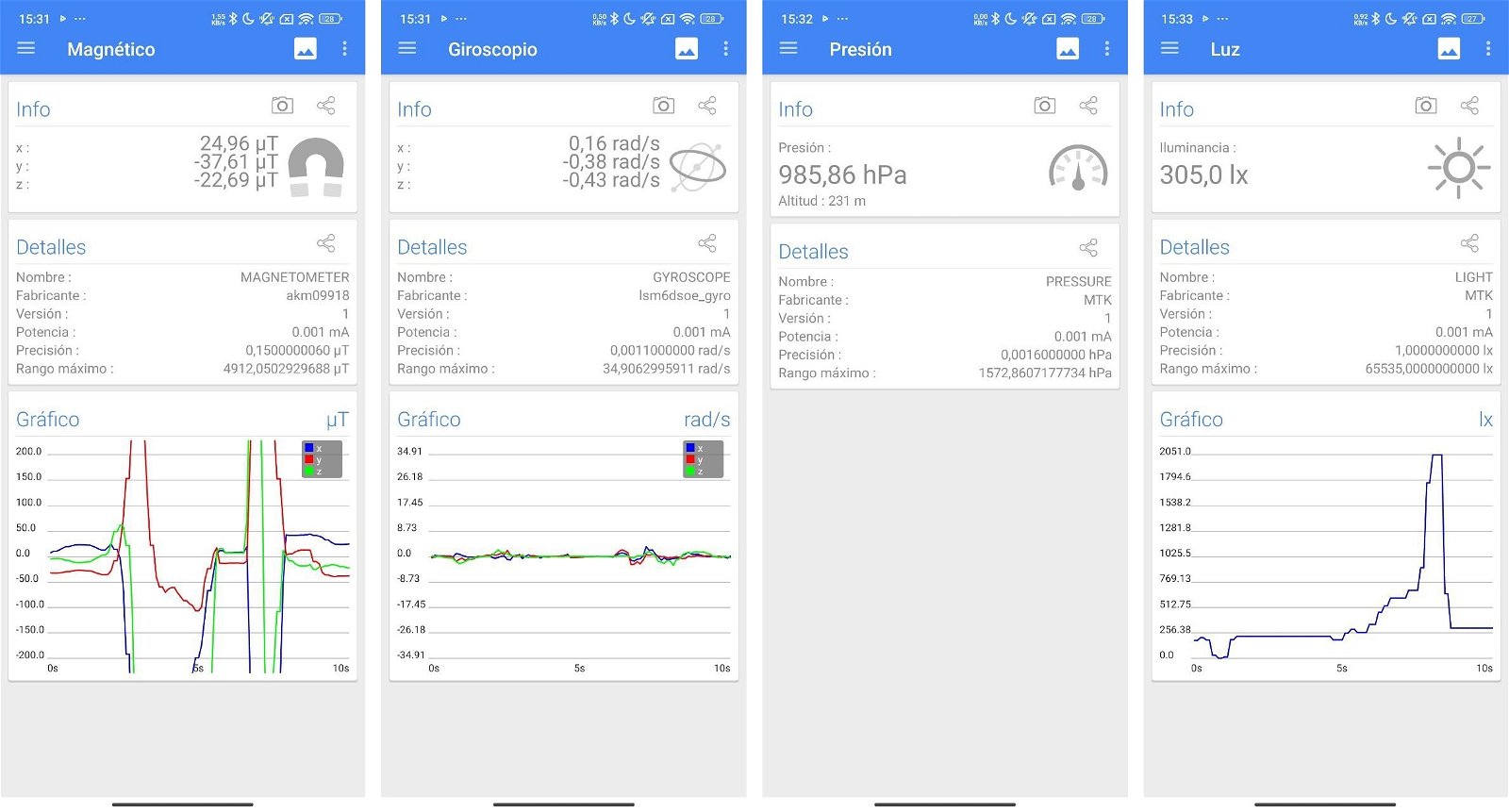 Cómo calibrar los sensores de un móvil Android paso a paso