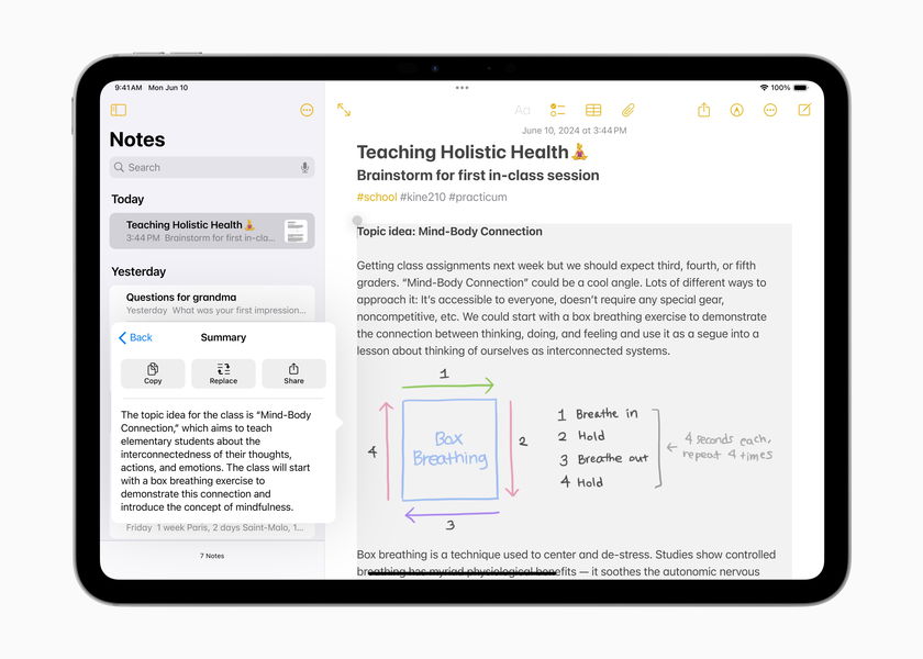 Todas las novedades de Apple Intelligence anunciadas durante la WWDC 2024