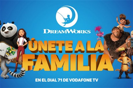 Vodafone TV abre el canal DreamWorks a todos sus clientes