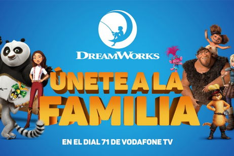 Vodafone TV abre el canal DreamWorks a todos sus clientes Vodafone TV abre el canal DreamWorks a todos sus clientes