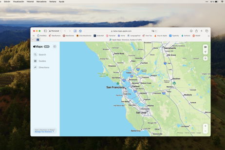 Apple lanza la beta de la versión web de Apple Maps: así puedes probarla