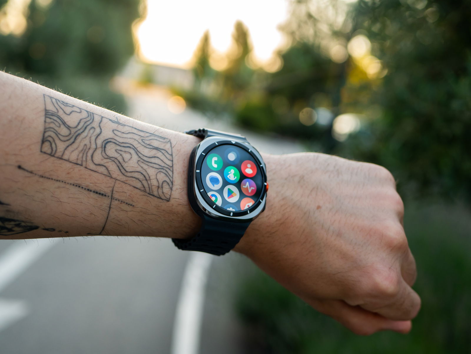 Apps en Galaxy Watch Ultra